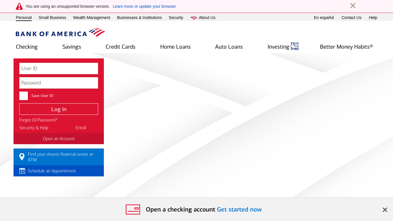 Bankofamerica Registration - How to Create Bankofamerica Account in 2023