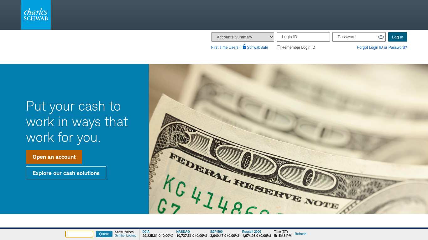 OPEN A SCHWAB ACCOUNT ONLINE visual data 8